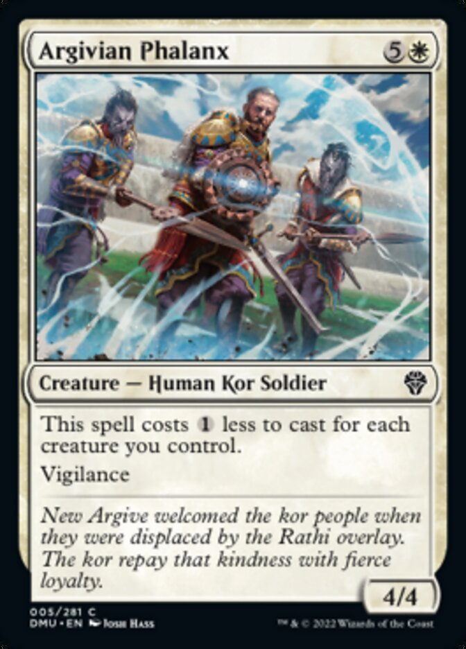 Argivian Phalanx [Dominaria United] | The CG Realm