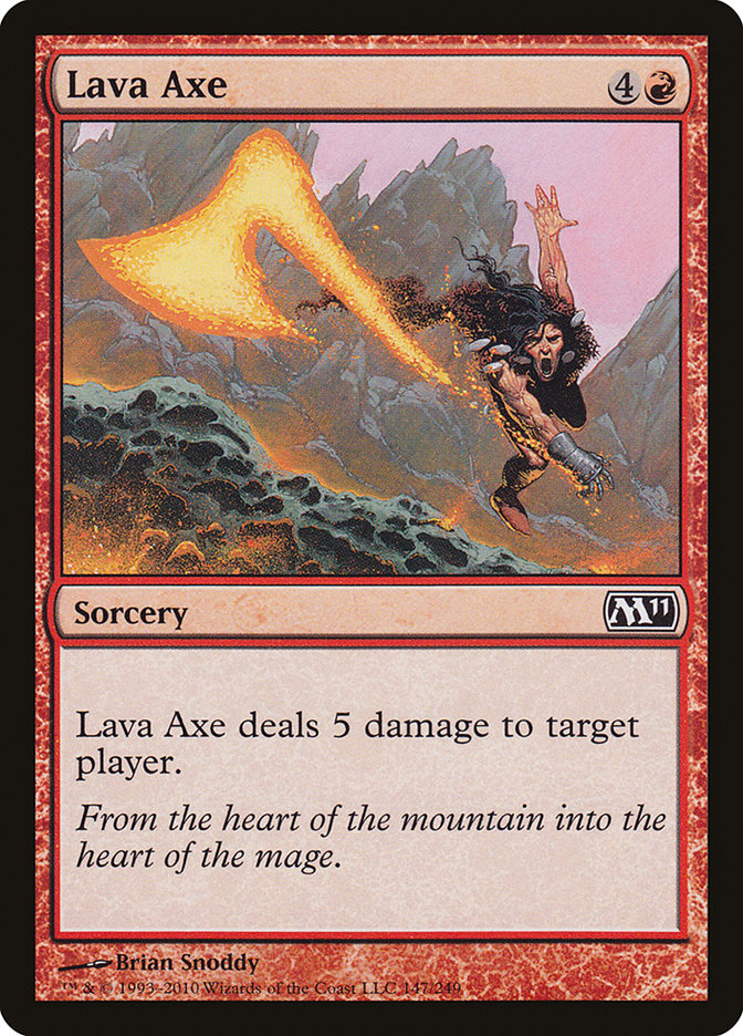 Lava Axe [Magic 2011] | The CG Realm