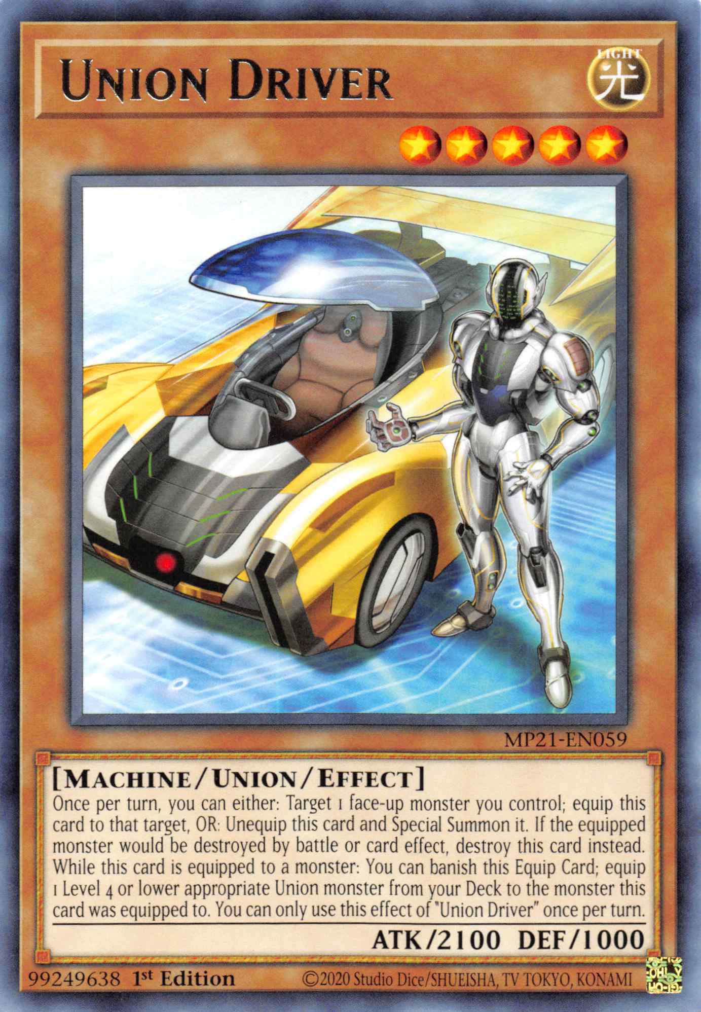 Union Driver [MP21-EN059] Rare | The CG Realm