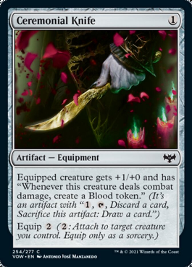 Ceremonial Knife [Innistrad: Crimson Vow] | The CG Realm