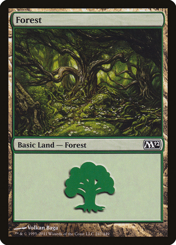 Forest (247) [Magic 2012] | The CG Realm