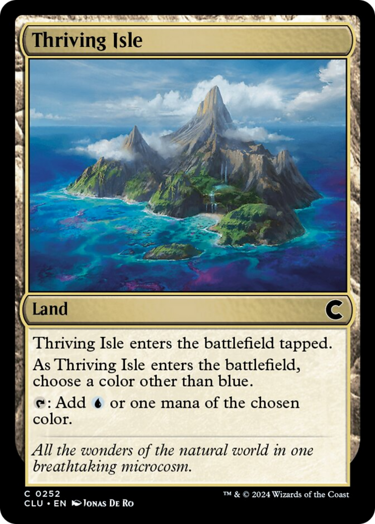 Thriving Isle [Ravnica: Clue Edition] | The CG Realm