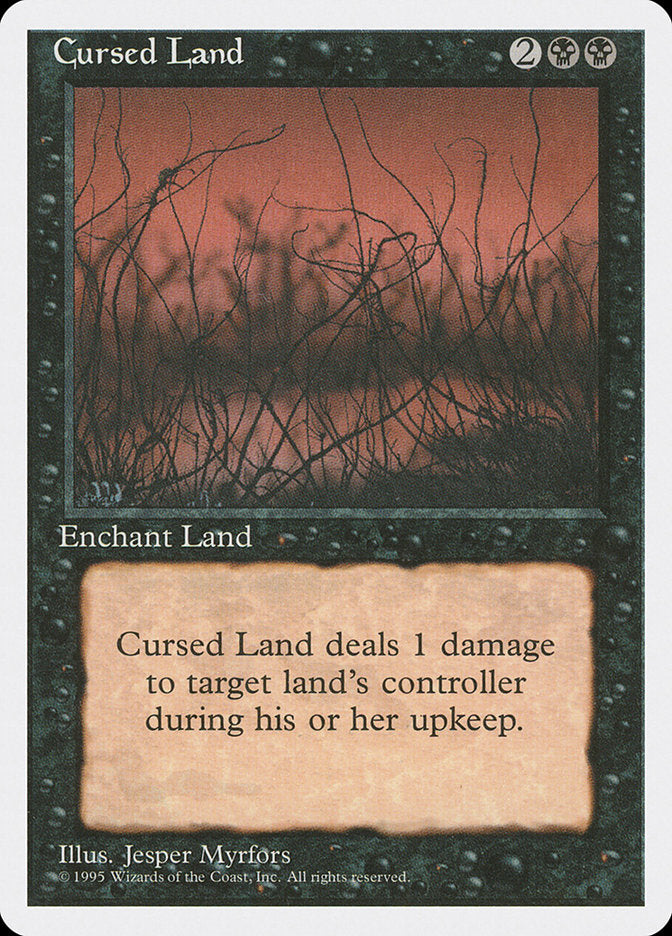 Cursed Land [Fourth Edition] | The CG Realm