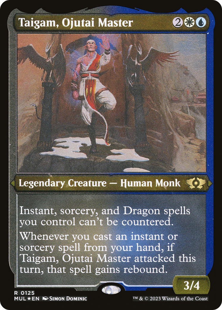 Taigam, Ojutai Master (Foil Etched) [Multiverse Legends] | The CG Realm