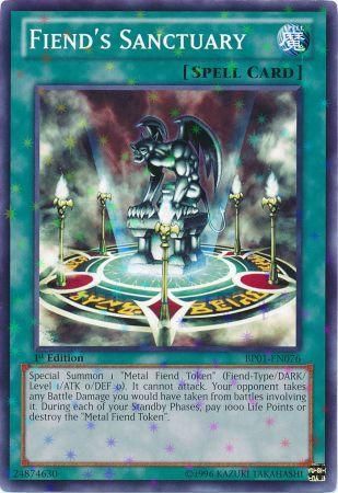 Fiend's Sanctuary [BP01-EN076] Starfoil Rare | The CG Realm