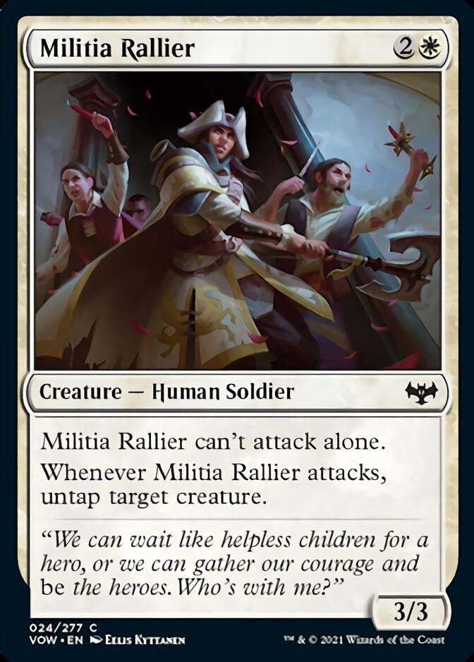 Militia Rallier [Innistrad: Crimson Vow] | The CG Realm