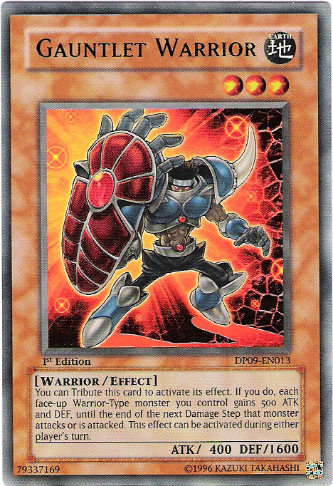 Gauntlet Warrior [DP09-EN013] Ultra Rare | The CG Realm