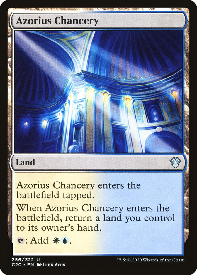 Azorius Chancery [Commander 2020] | The CG Realm