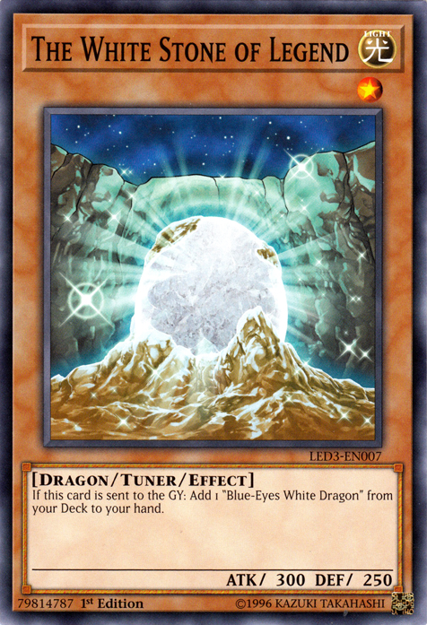 The White Stone of Legend [LED3-EN007] Common | The CG Realm