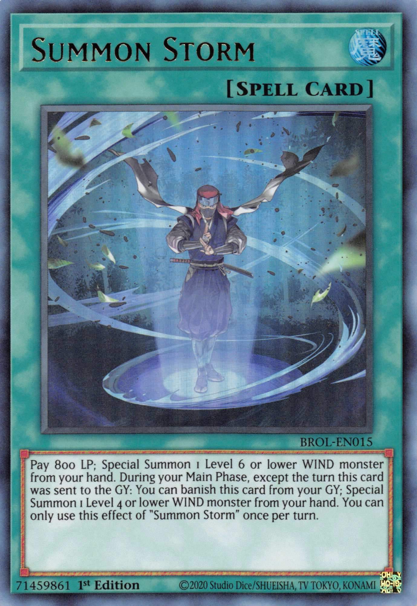 Summon Storm [BROL-EN015] Ultra Rare | The CG Realm