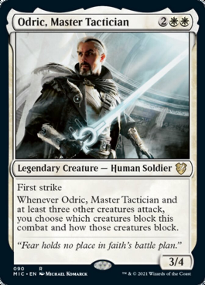 Odric, Master Tactician [Innistrad: Midnight Hunt Commander] | The CG Realm