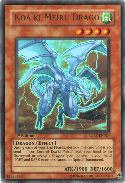 Koa'ki Meiru Drago [RGBT-EN024] Ultra Rare | The CG Realm