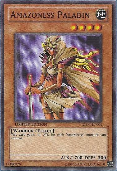 Amazoness Paladin [GLD3-EN004] Common | The CG Realm