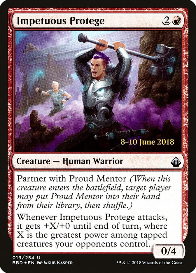 Impetuous Protege [Battlebond Prerelease Promos] | The CG Realm