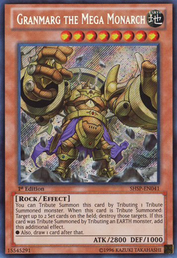 Granmarg the Mega Monarch [SHSP-EN041] Secret Rare | The CG Realm