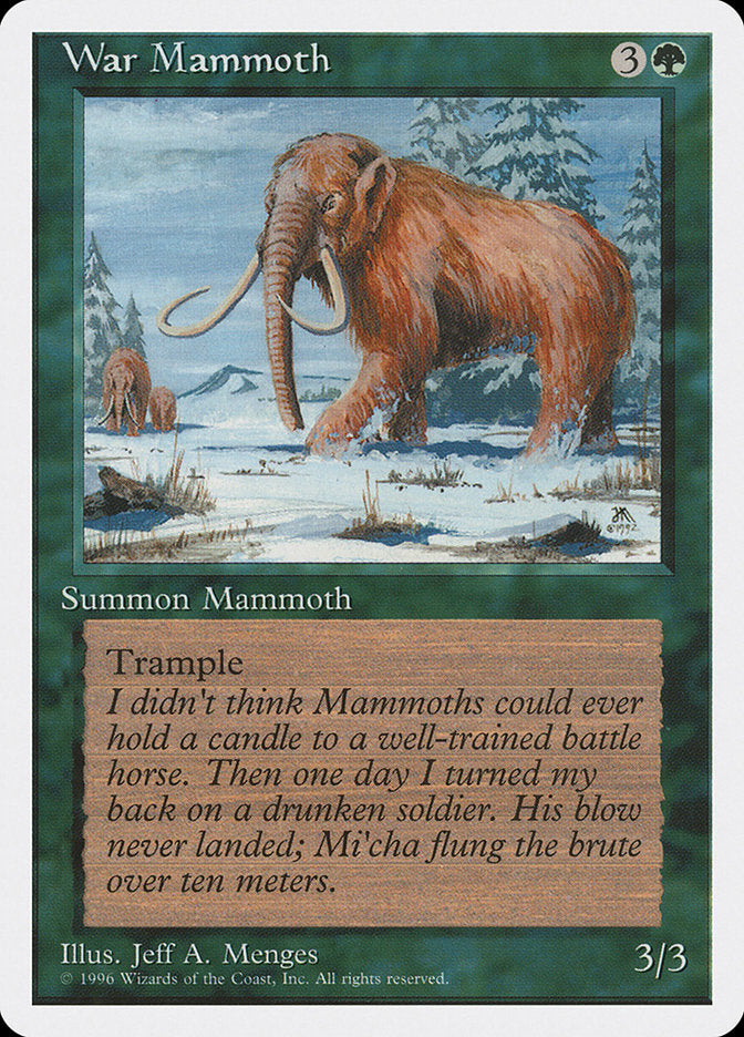 War Mammoth [Introductory Two-Player Set] | The CG Realm