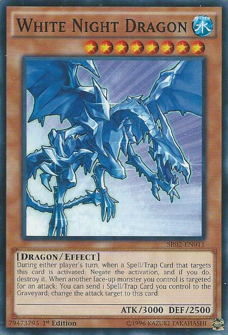 White Night Dragon [SR02-EN011] Common | The CG Realm