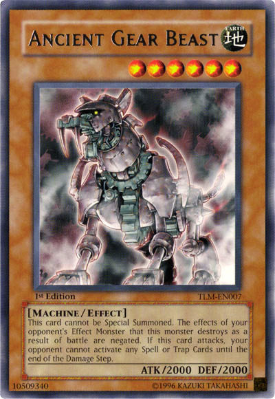 Ancient Gear Beast [TLM-EN007] Rare | The CG Realm