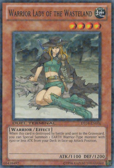 Warrior Lady of the Wasteland [DT04-EN006] Common | The CG Realm
