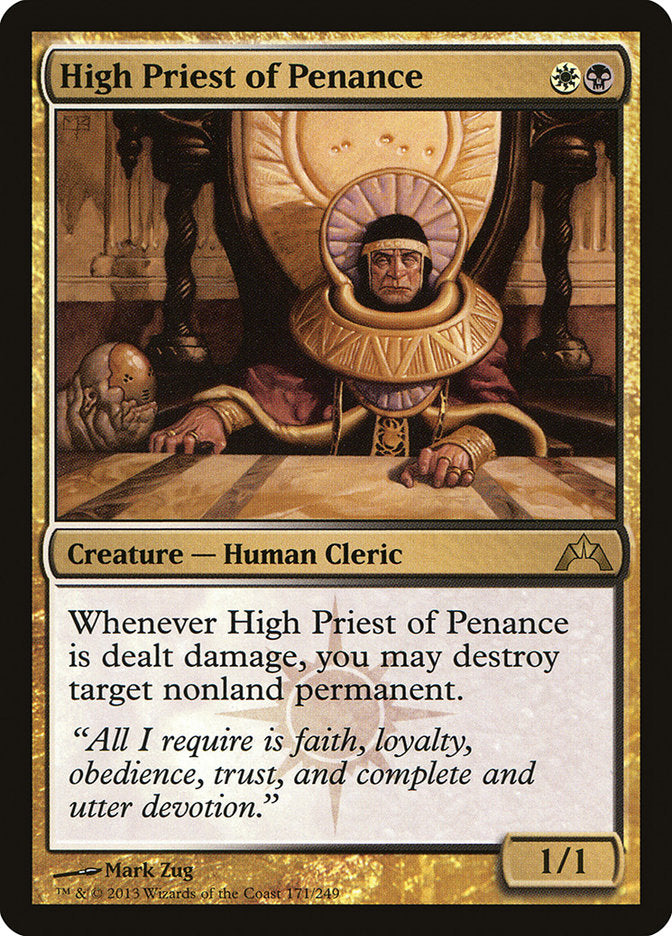 High Priest of Penance [Gatecrash] | The CG Realm