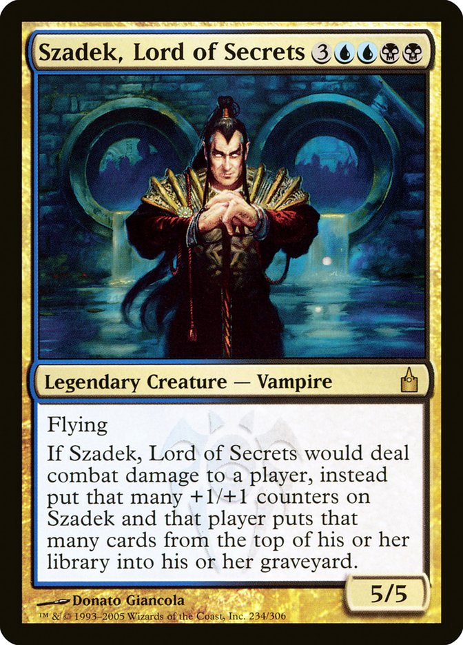 Szadek, Lord of Secrets [Ravnica: City of Guilds] | The CG Realm