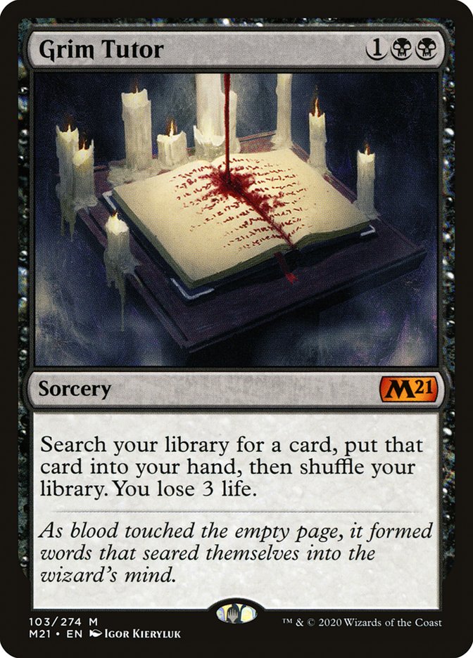 Grim Tutor [Core Set 2021] | The CG Realm