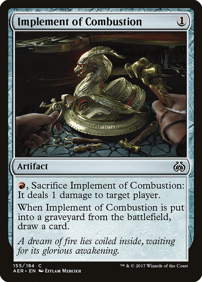 Implement of Combustion [Aether Revolt] | The CG Realm