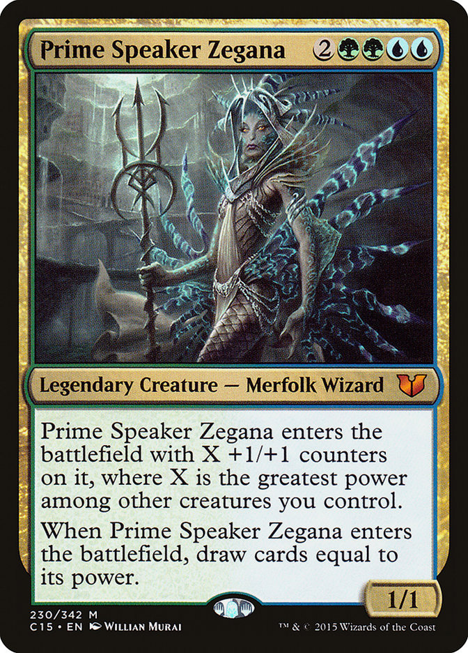 Prime Speaker Zegana [Commander 2015] | The CG Realm