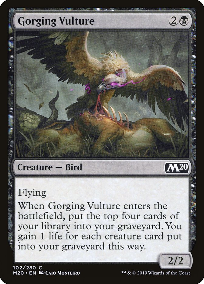 Gorging Vulture [Core Set 2020] | The CG Realm