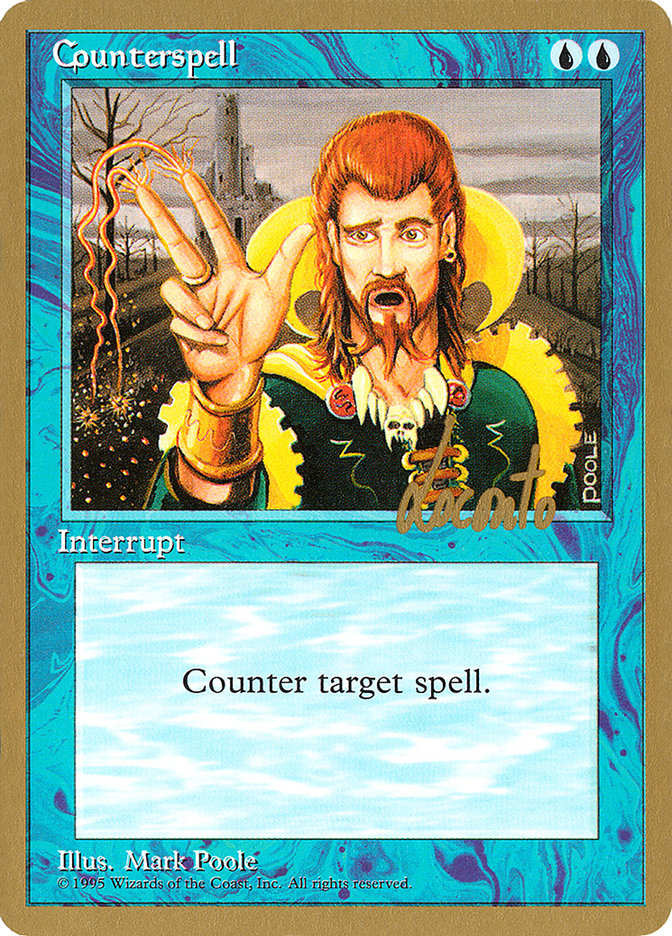 Counterspell (Michael Loconto) [Pro Tour Collector Set] | The CG Realm