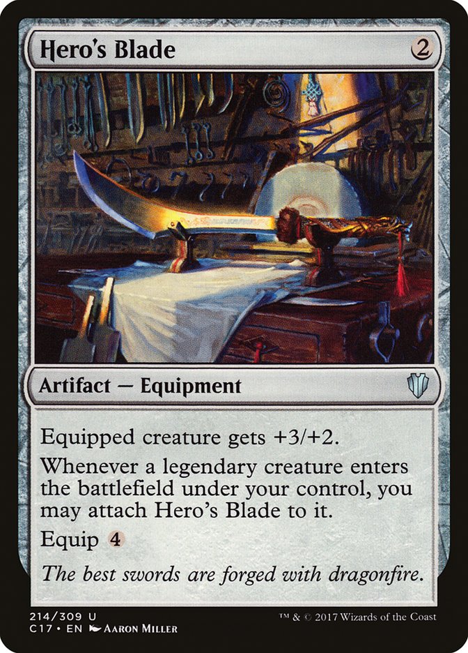 Hero's Blade [Commander 2017] | The CG Realm