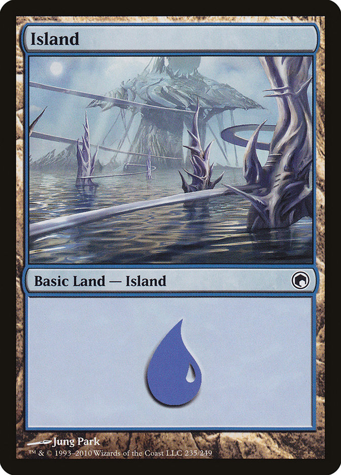 Island (235) [Scars of Mirrodin] | The CG Realm