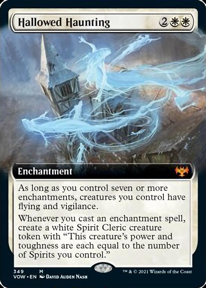 Hallowed Haunting (Extended Art) [Innistrad: Crimson Vow] | The CG Realm