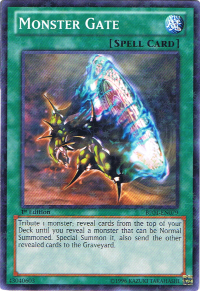 Monster Gate [BP01-EN079] Starfoil Rare | The CG Realm