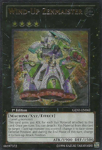 Wind-Up Zenmaister [GENF-EN042] Ultimate Rare | The CG Realm