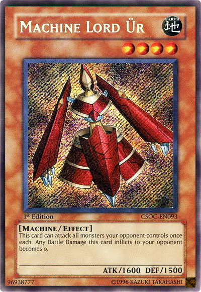 Machine Lord Ur [CSOC-EN093] Secret Rare | The CG Realm