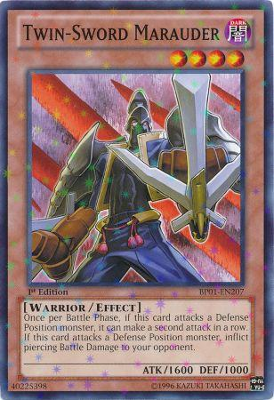 Twin-Sword Marauder [BP01-EN207] Starfoil Rare | The CG Realm