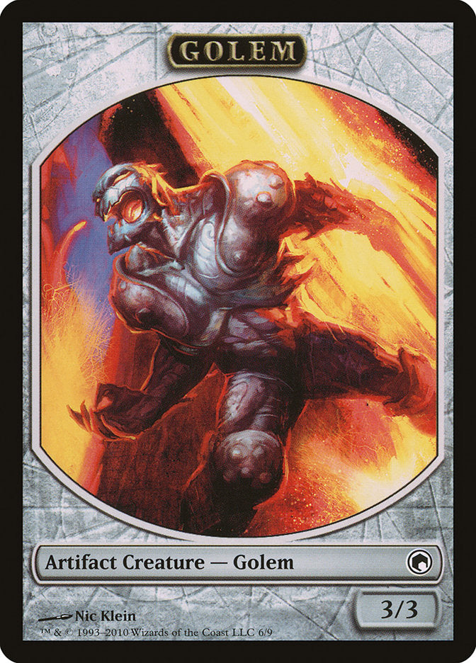 Golem Token [Scars of Mirrodin Tokens] | The CG Realm