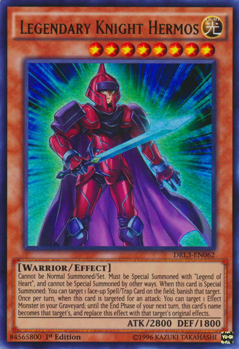 Legendary Knight Hermos [DRL3-EN062] Ultra Rare | The CG Realm