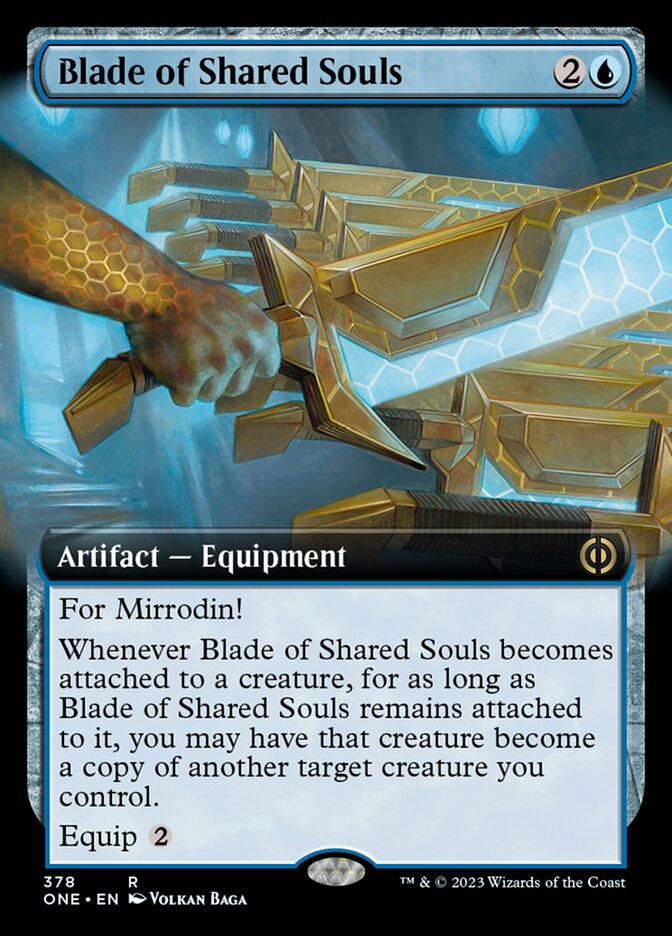 Blade of Shared Souls (Extended Art) [Phyrexia: All Will Be One] | The CG Realm