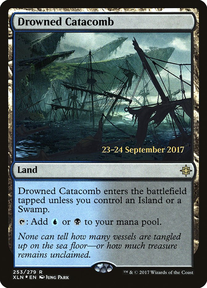 Drowned Catacomb [Ixalan Prerelease Promos] | The CG Realm