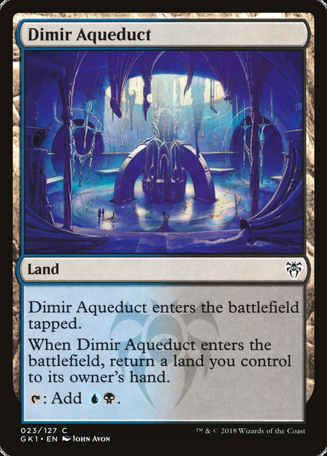 Dimir Aqueduct [Guilds of Ravnica Guild Kit] | The CG Realm