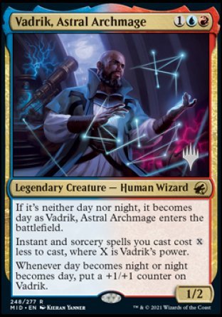 Vadrik, Astral Archmage (Promo Pack) [Innistrad: Midnight Hunt Promos] | The CG Realm