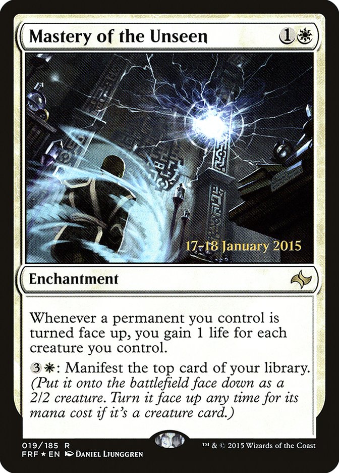 Mastery of the Unseen [Fate Reforged Prerelease Promos] | The CG Realm