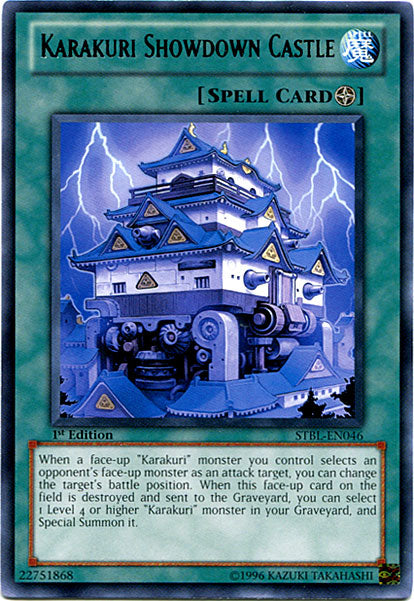 Karakuri Showdown Castle [STBL-EN046] Rare | The CG Realm