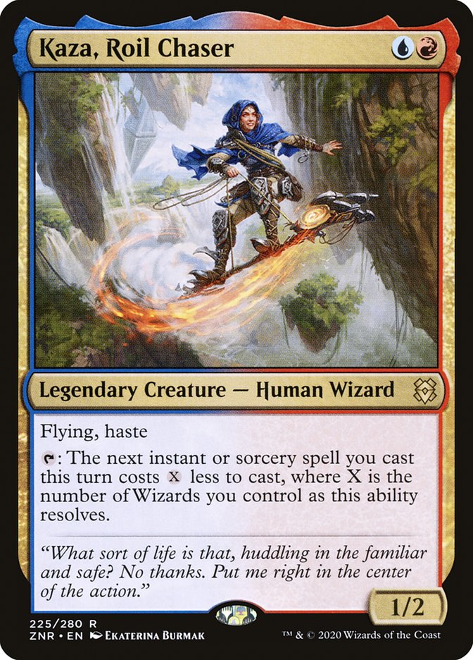 Kaza, Roil Chaser [Zendikar Rising] | The CG Realm