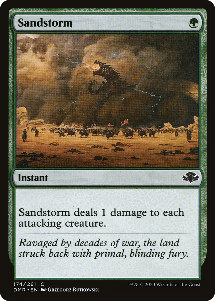 Sandstorm [Dominaria Remastered] | The CG Realm