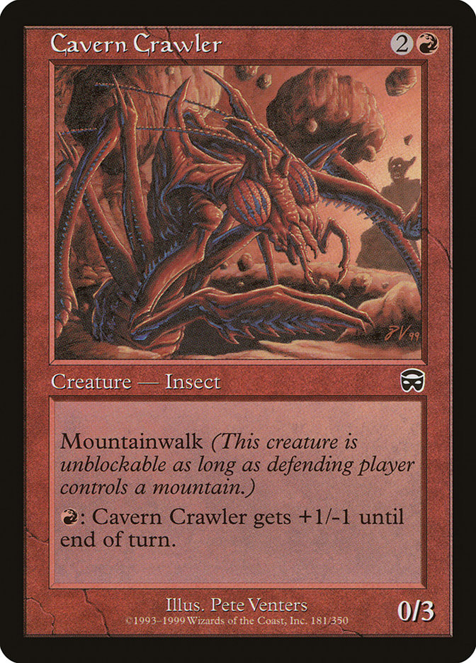 Cavern Crawler [Mercadian Masques] | The CG Realm