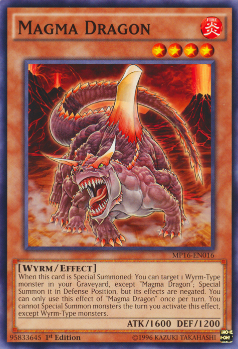 Magma Dragon [MP16-EN016] Common | The CG Realm