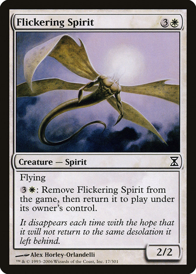 Flickering Spirit [Time Spiral] | The CG Realm